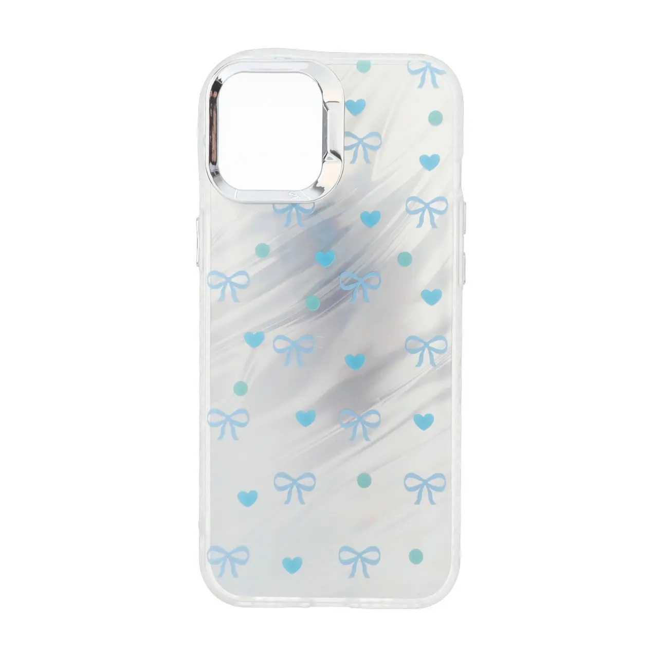 قاب Pucker هفت رنگ دور ژله ای مات لنز کروم Apple iPhone 12 Pro Max - طرح 351
