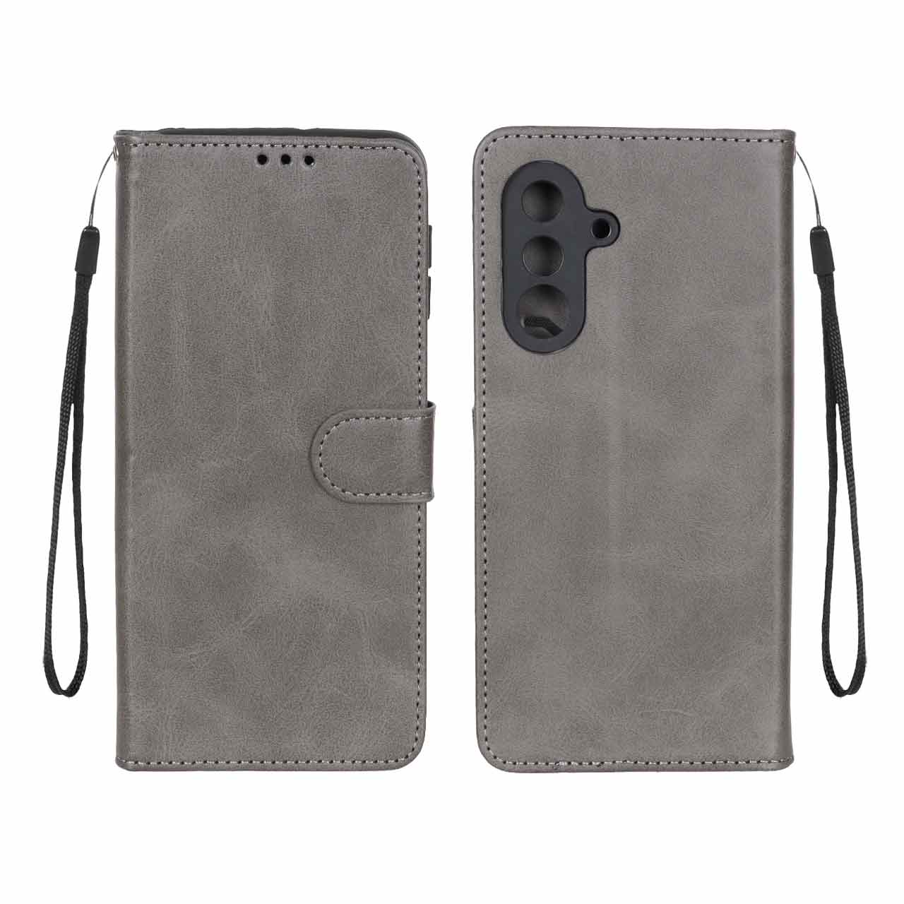 کیف موبایل مگنتی درجه یک MNC مناسب برای Samsung Galaxy A56 و A36 - رنگ خاکستری