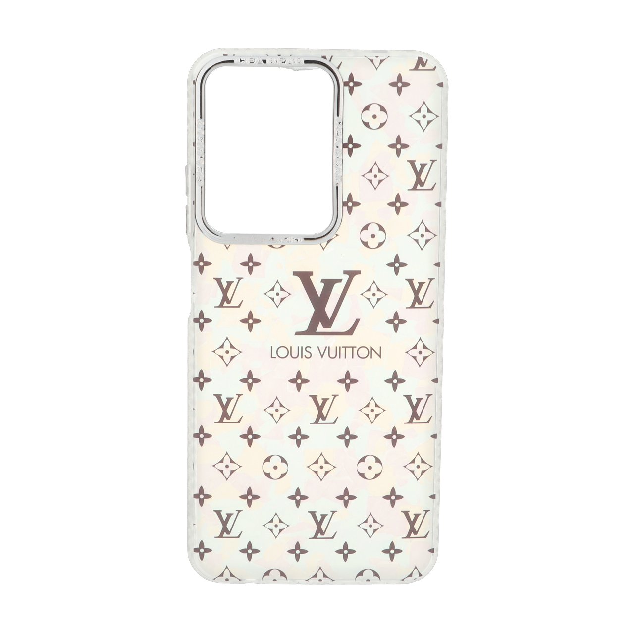 قاب طرح مونوگرام Louis Vuitton ماربل CEA Bear با محافظ لنز کروم مناسب برای شیائومی ردمی A5 و پوکو C71