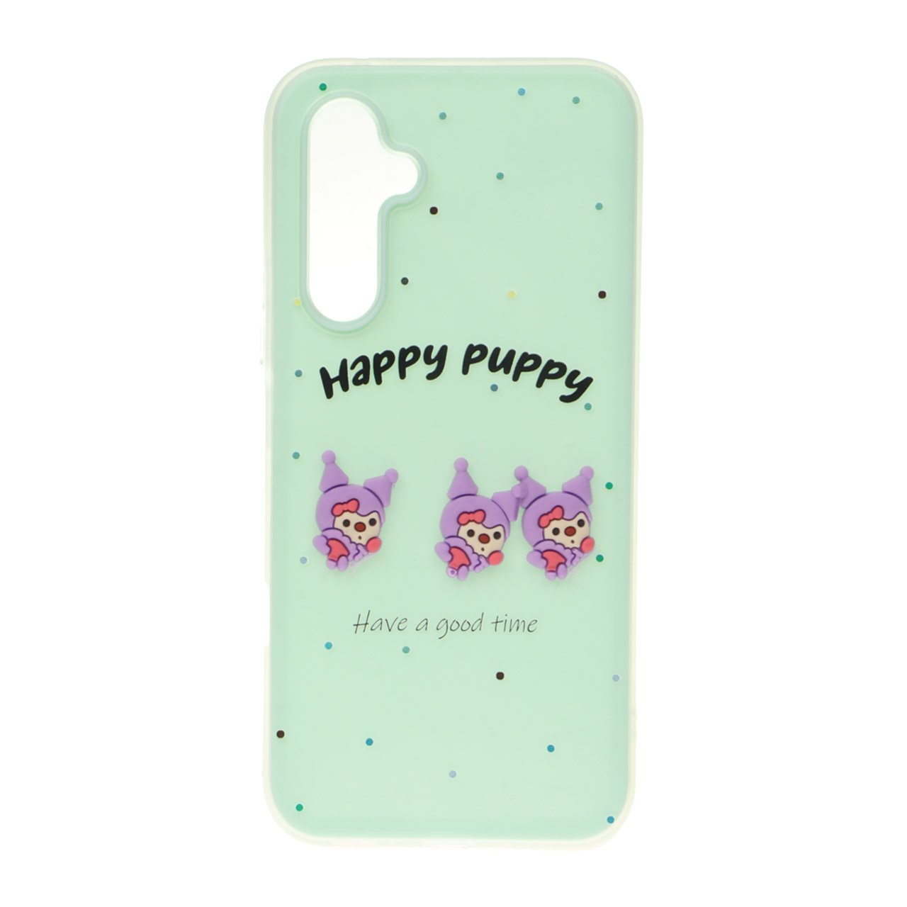 قاب طرح Puppy عروسک برجسته دو لایه مناسب برای سامسونگ گلکسی آ ۵۴