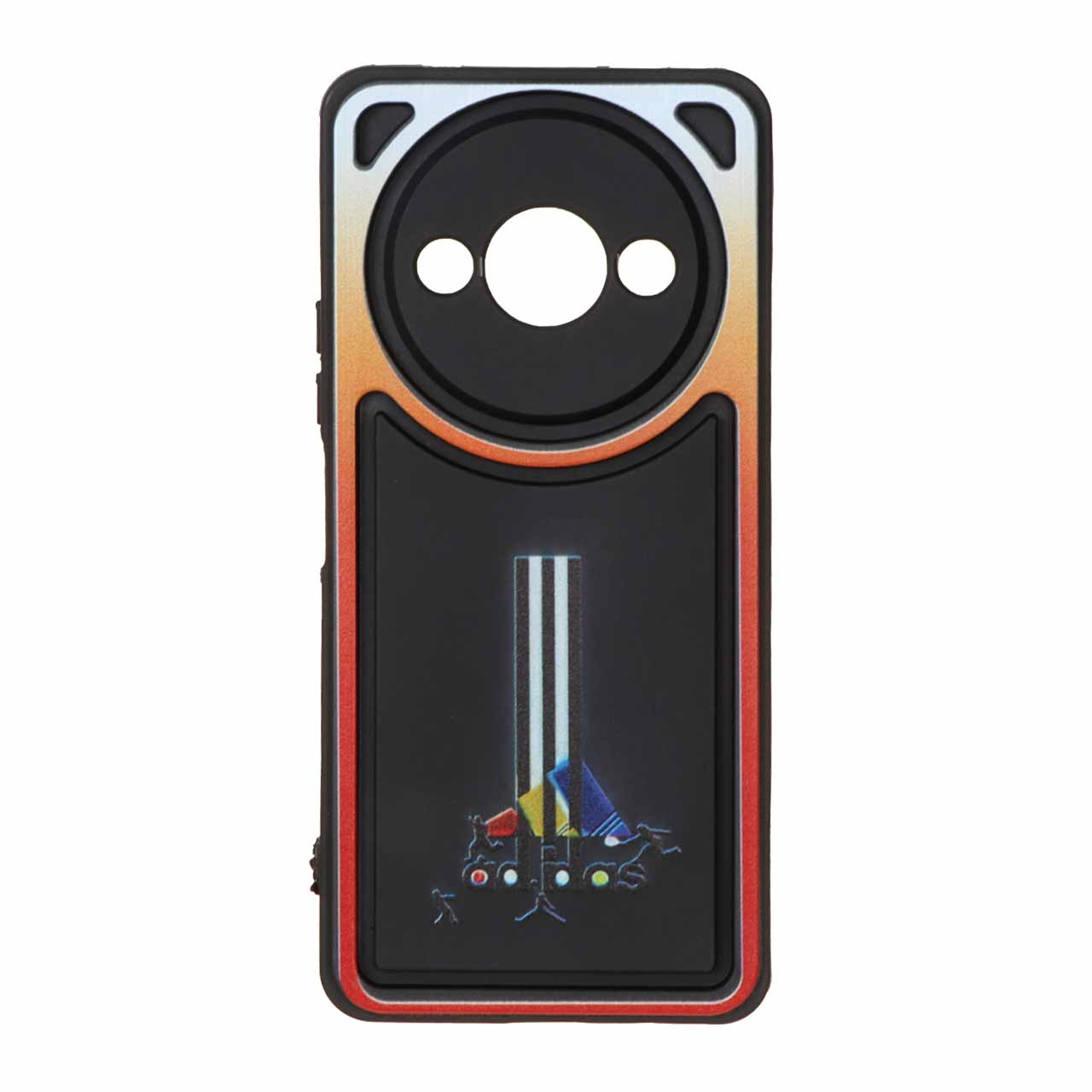 قاب Solid Case منحنی LUCKY طرح دار Xiaomi Redmi A3 / A3x / Poco C61 - کد 175