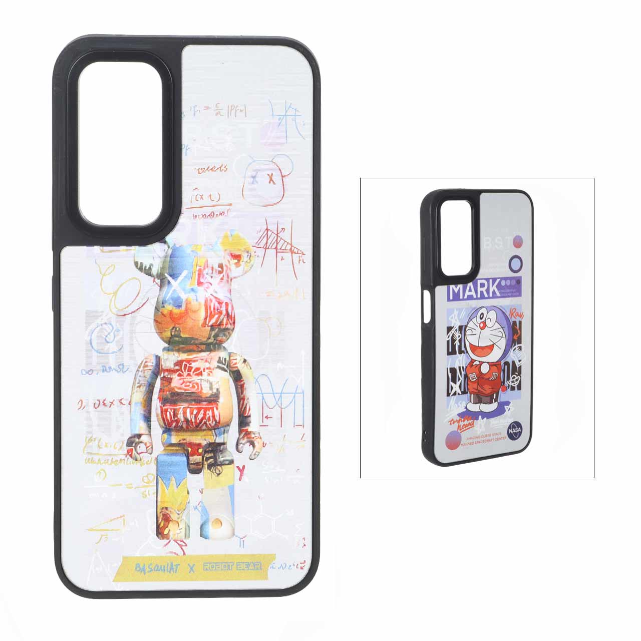 قاب 3D هولوگرافیک طرح Robot Bear Basquiat مناسب برای سامسونگ گلکسی A54