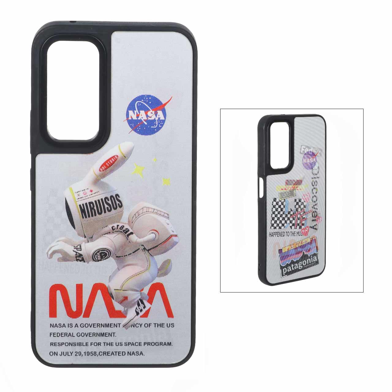 قاب طرح فضانورد NASA هولوگرافیک مناسب برای Samsung Galaxy A54