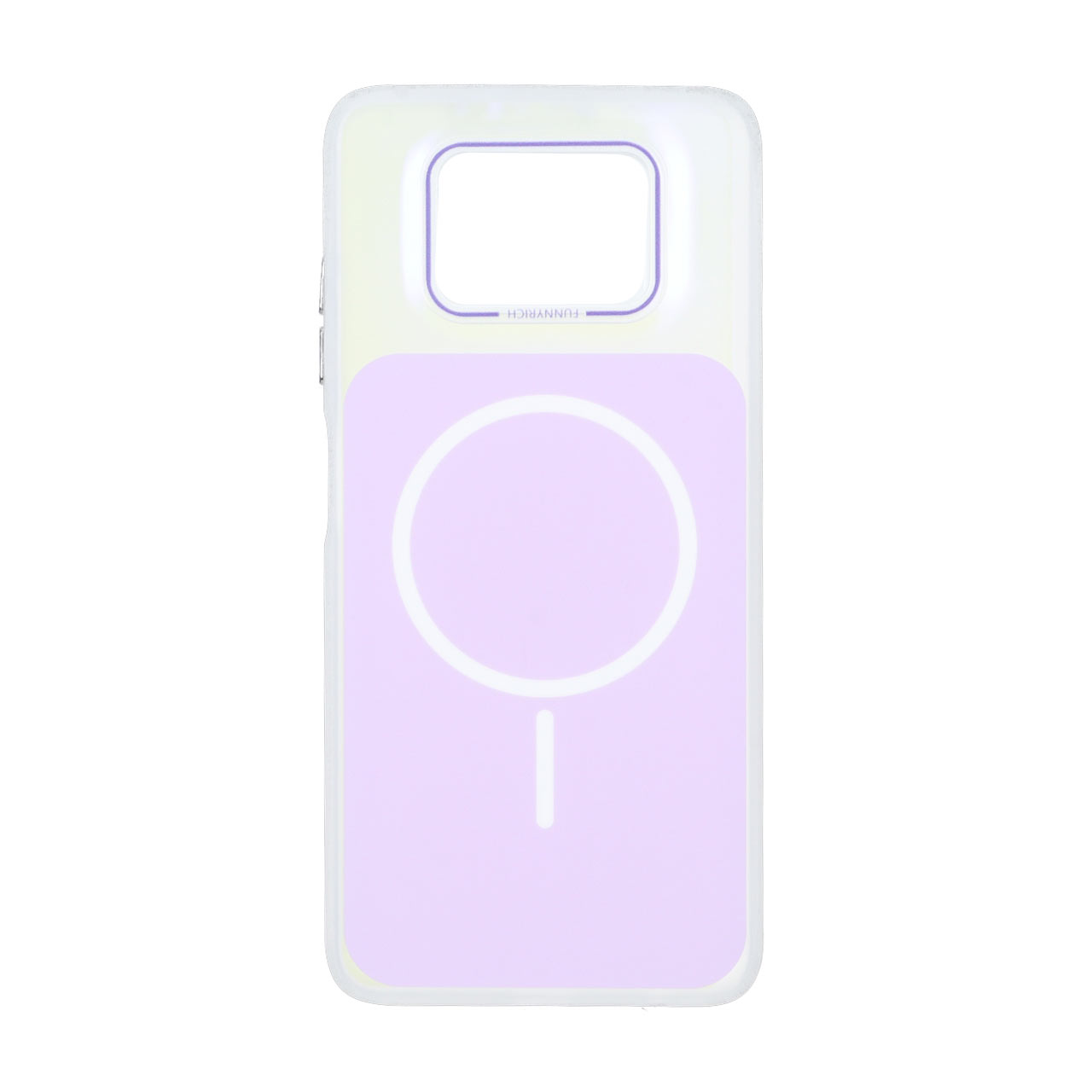 قاب هولوگرامی Funnyrich مستطیلی طرح مگ سیف مناسب برای Xiaomi Poco X3 / Poco X3 Pro / Poco X3 NFC