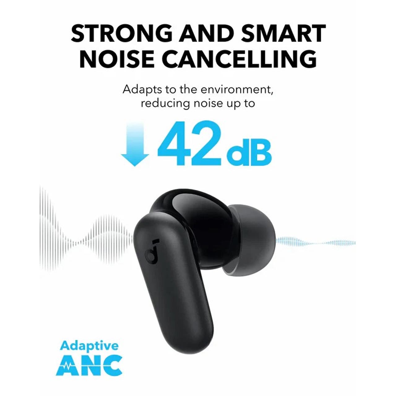 ایربادز بی سیم ANKER مدل R50i NC A3959 - مشکی