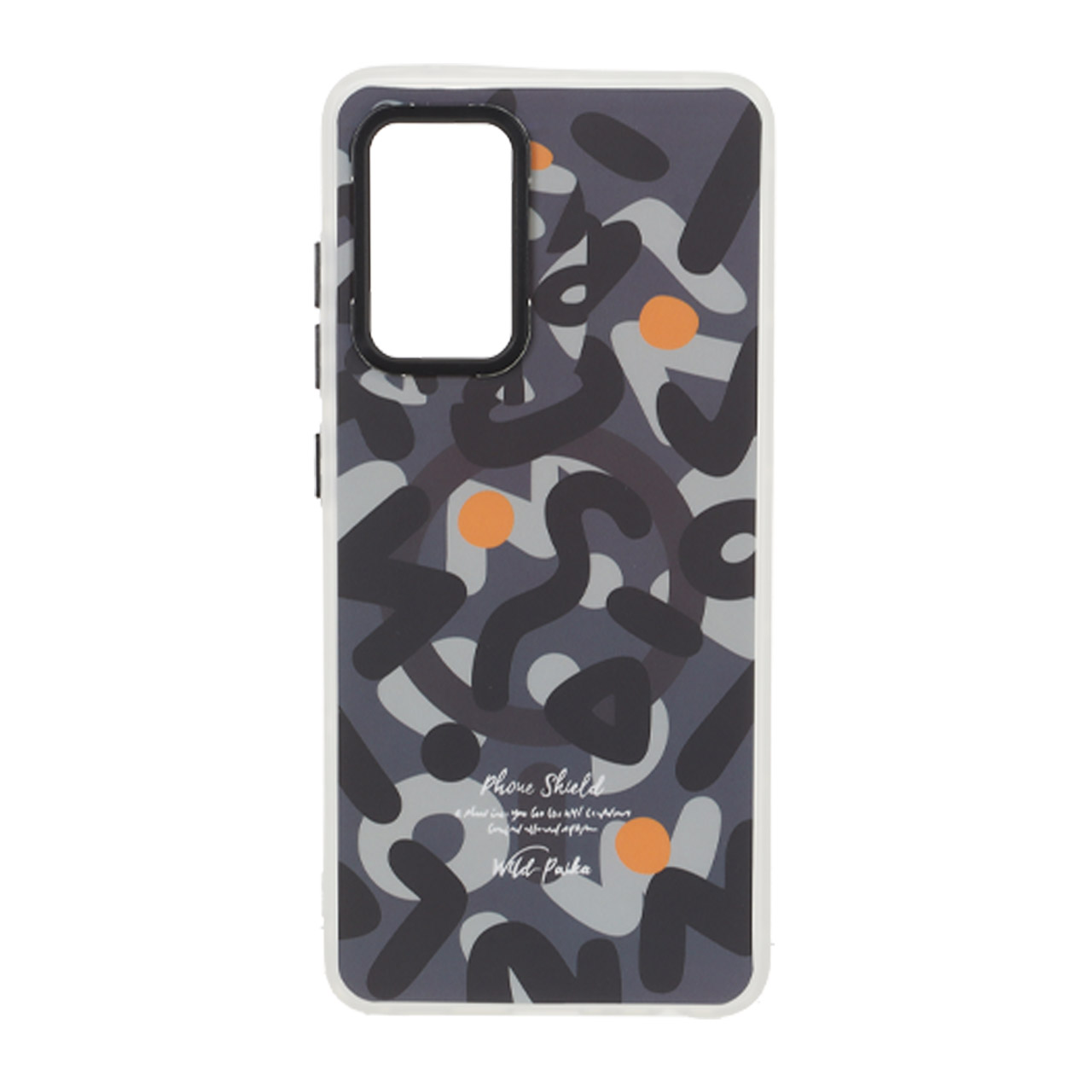 قاب طرح انتزاعی Phone Shield دور ژله ای مات مناسب برای سامسونگ گلکسی A52 و A52s