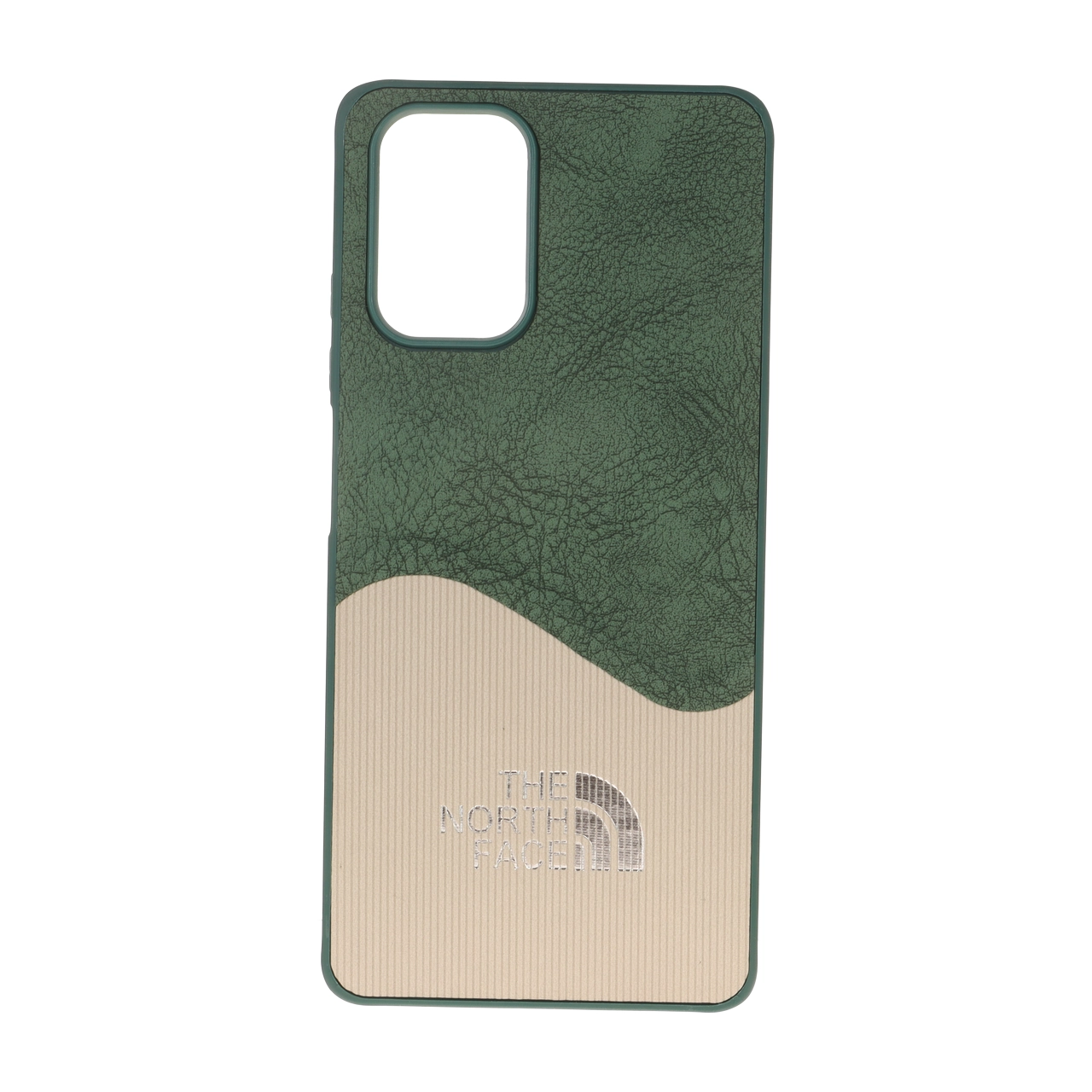 قاب طرح جیر دو تکه North Face مناسب برای شیائومی ردمی نوت 10 4G، ردمی نوت 10 اس و پوکو ام 5 اس - سبز