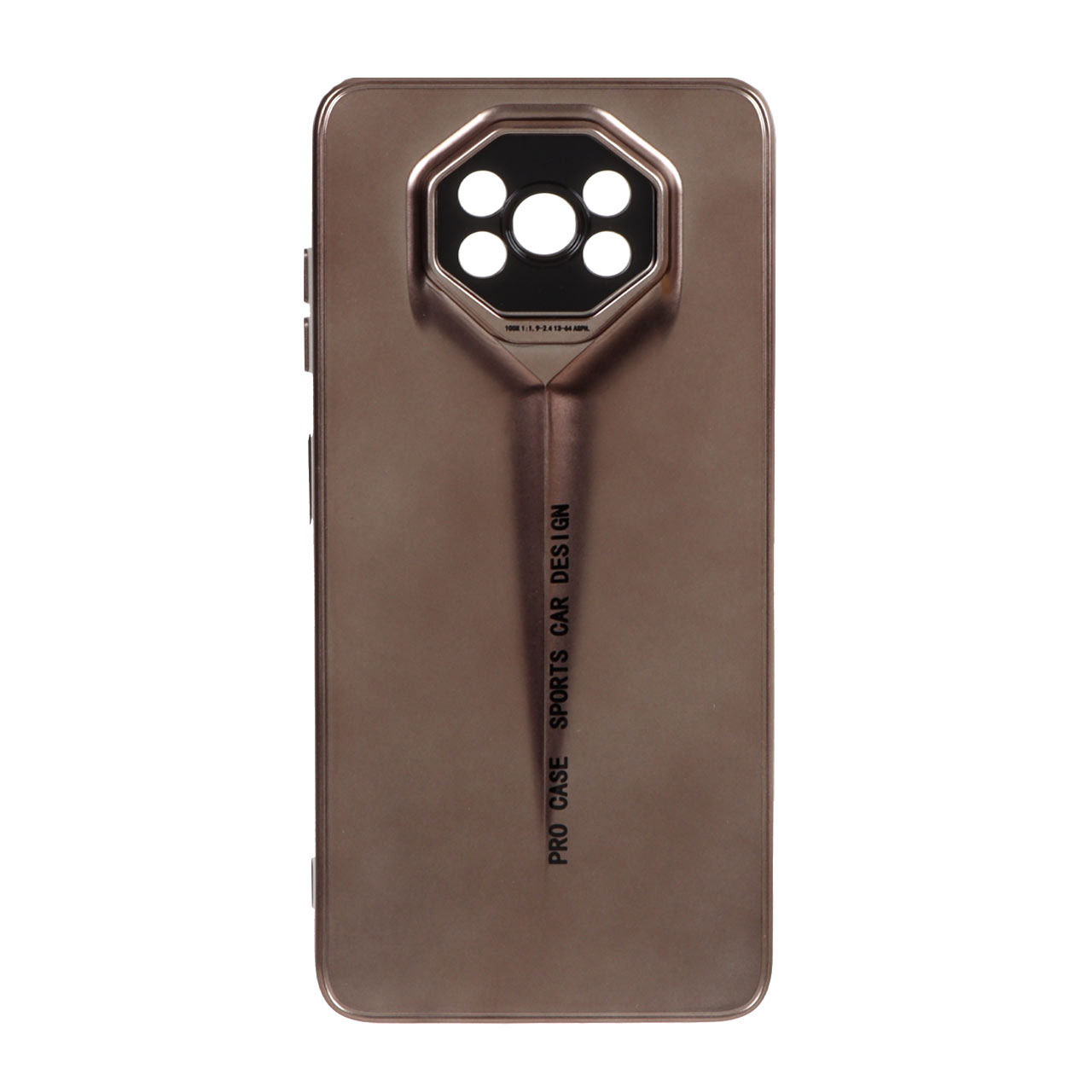 قاب طرح Sports Design متالیک بژ مناسب برای شیائومی پوکو X3 / پوکو X3 پرو / پوکو X3 NFC