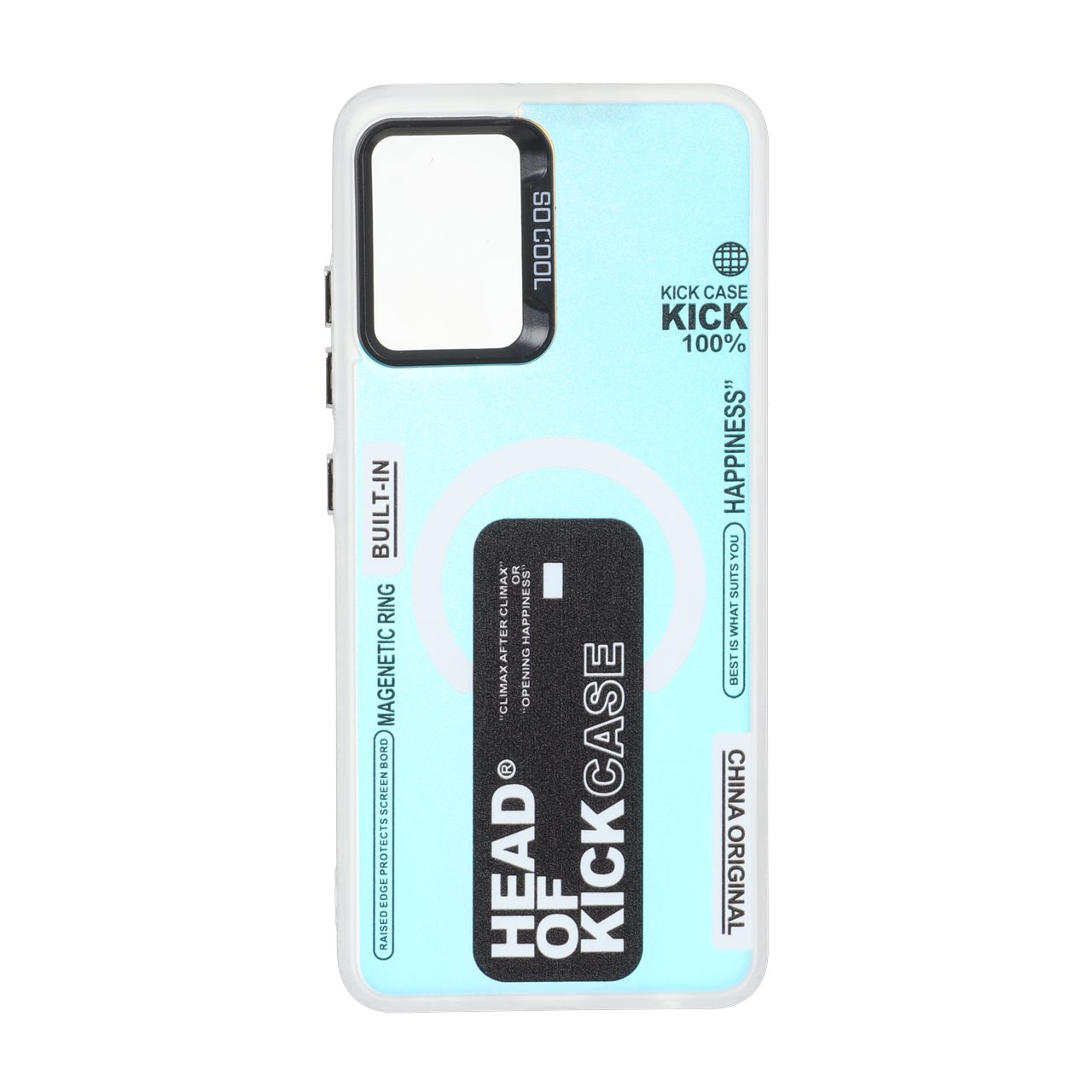 قاب SO COOL طرح مگ سیف Kick Case هفت رنگ مناسب برای سامسونگ گلکسی A32 4G