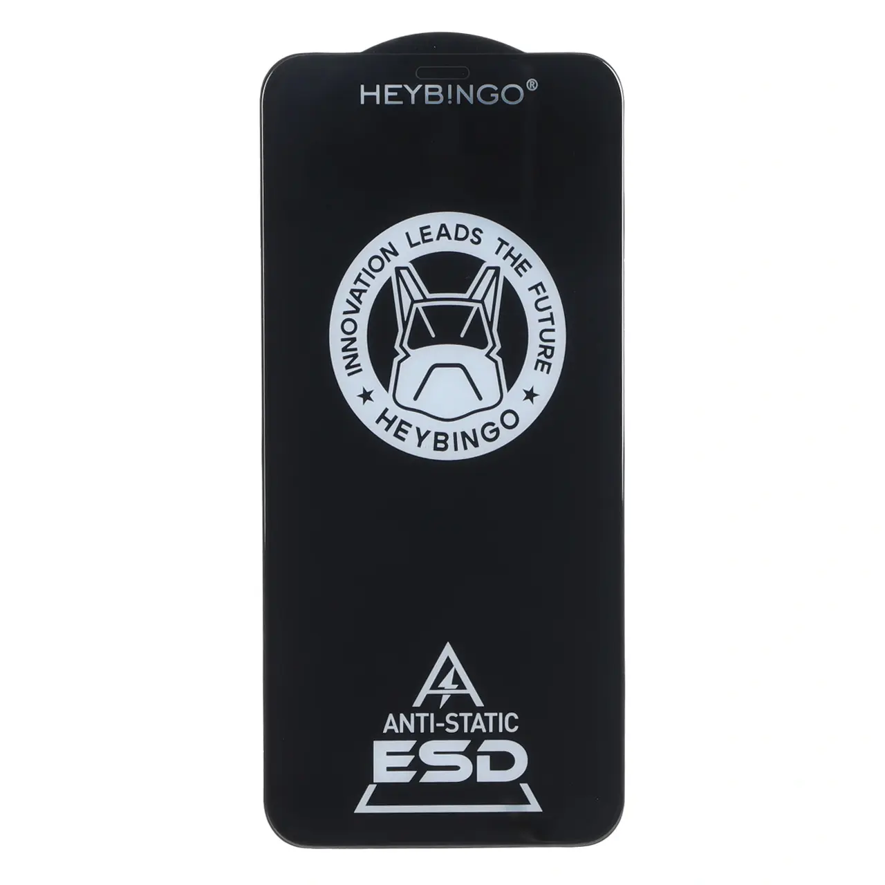 محافظ صفحه نمایش شیشه ای فول کاور HeyBingo ESD Anti Static مناسب برای آیفون 11 پرو / آیفون XS / آیفون X