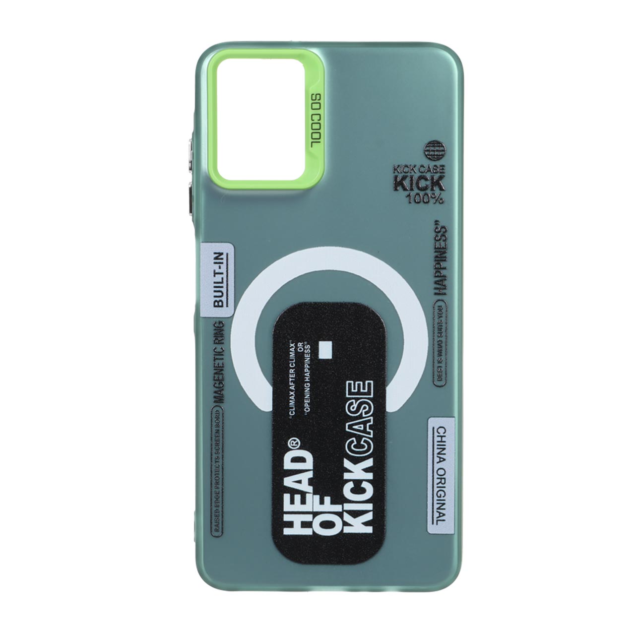 قاب طرح SO COOL مگ سیف Kick Case مناسب برای سامسونگ گلکسی A06 - سبز