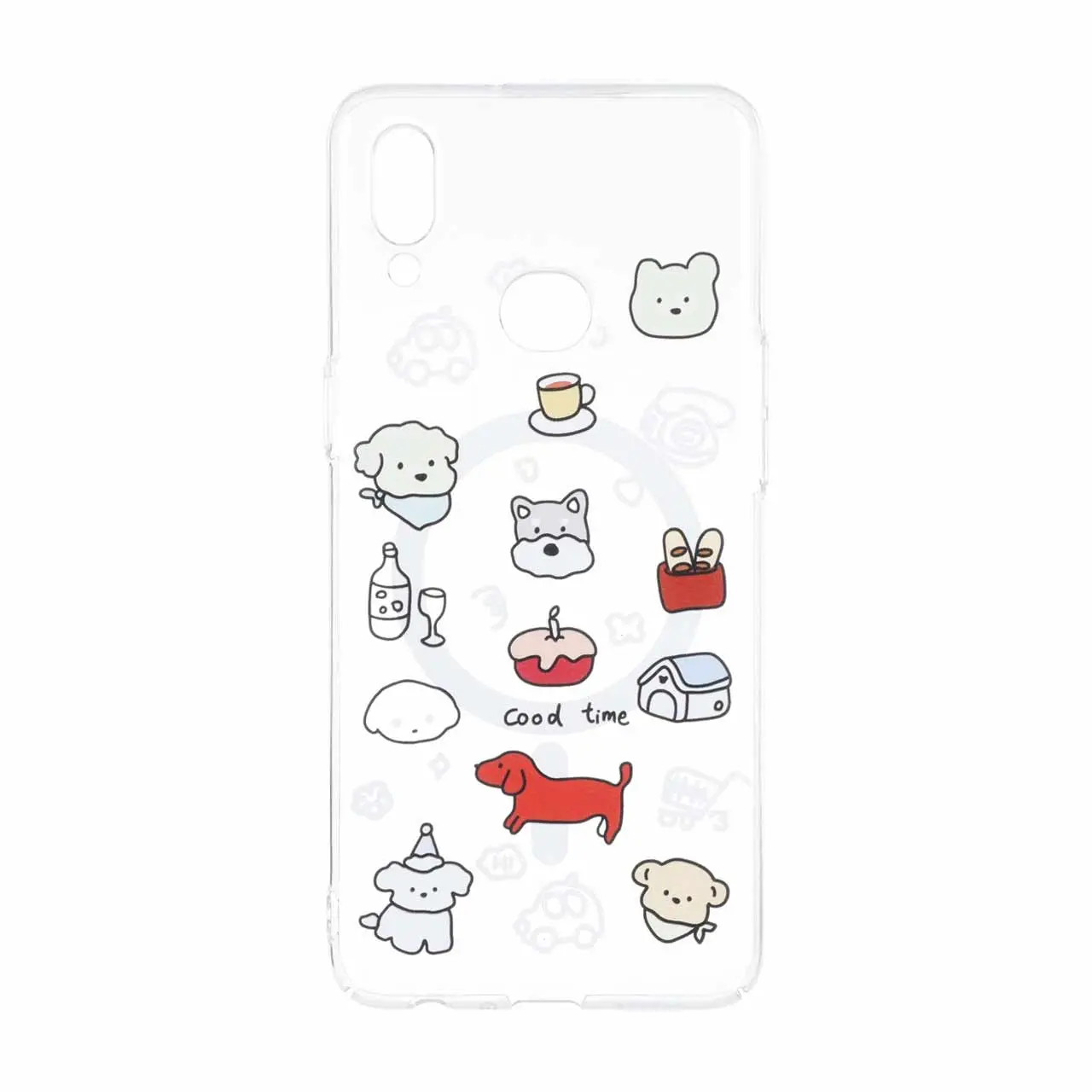 قاب Cute کریستالی طرح مگ سیف Samsung Galaxy A10s - کد 277
