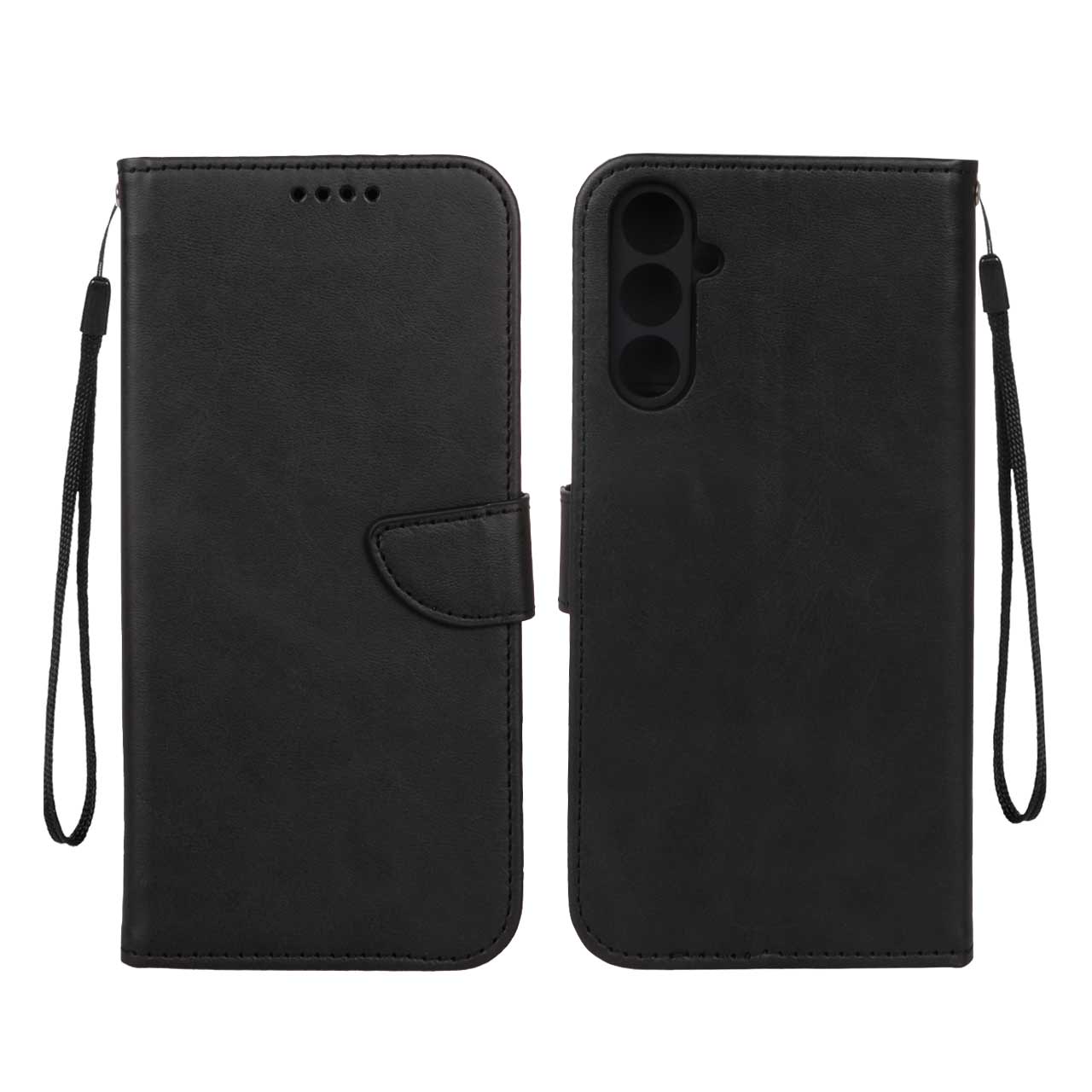 کیف چرمی موبایل مگنتی Samsung Galaxy A24 - مشکی