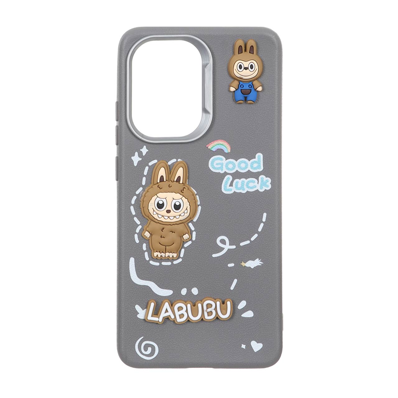 قاب طرح Labubu لنز سیلور مناسب برای شیائومی پوکو X7 پرو