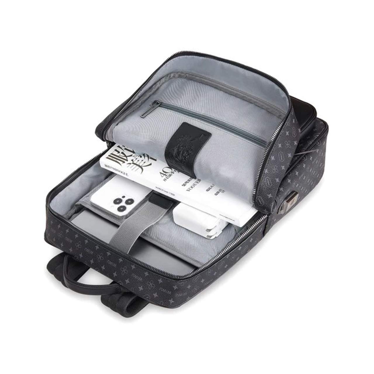 کوله پشتی لپ تاپ 15.6 اینچی Wiwu مدل erprinit Lock Backpack - مشکی