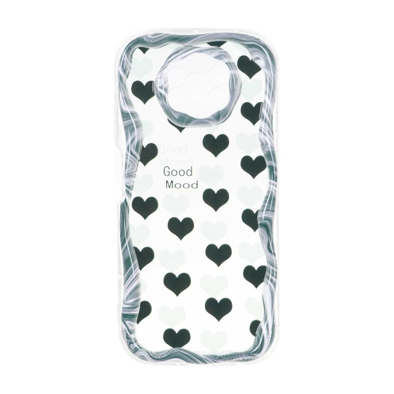 قاب کنگره‌ای ژله‌ای طرح قلب Good Mood مناسب برای شیائومی Poco X3 / Poco X3 Pro / Poco X3 NFC