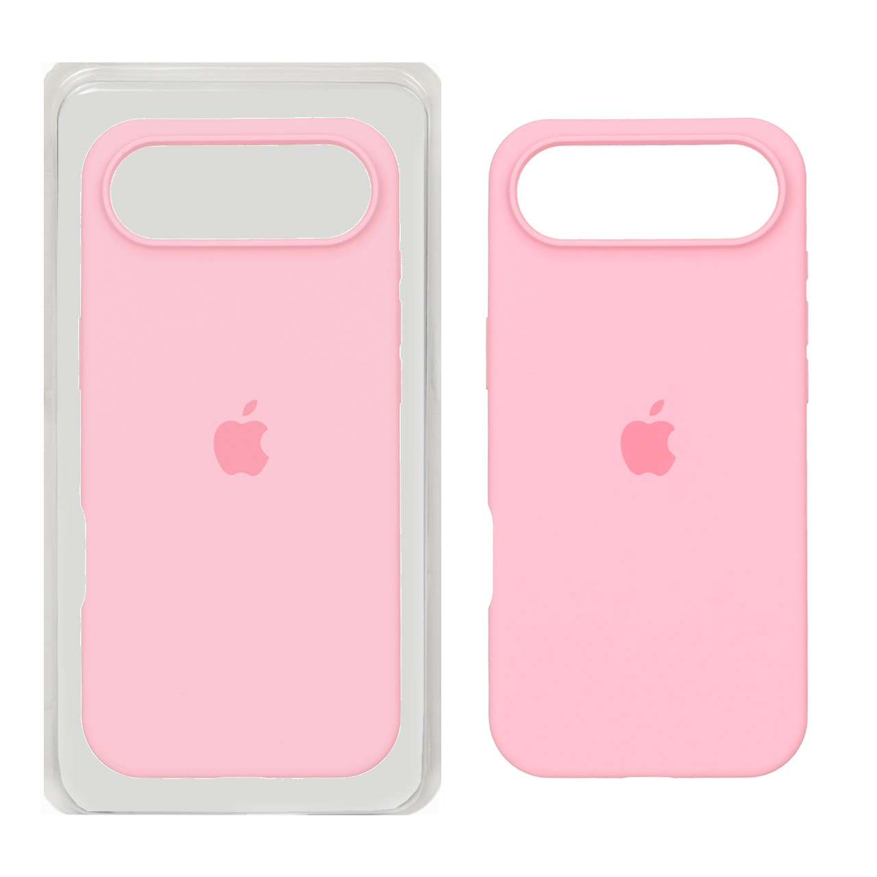 قاب سیلیکونی پاک کنی اورجینال Apple iPhone 17 Air - صورتی