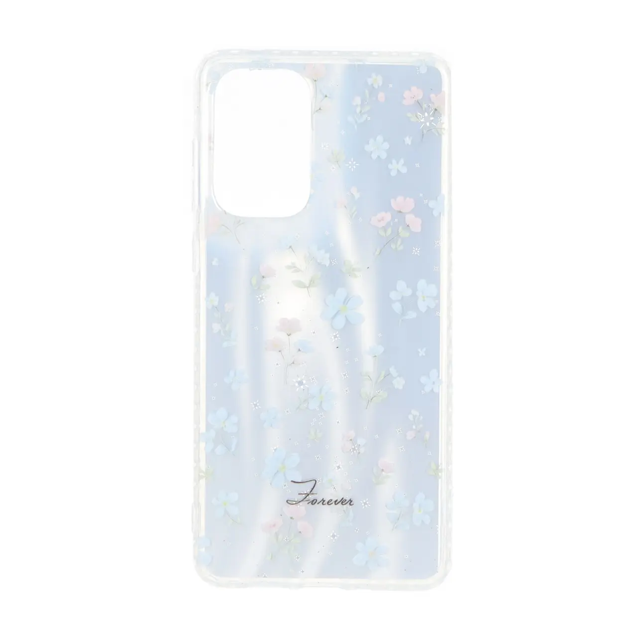 قاب مات ستاره ای دور ژله ای شفاف Samsung Galaxy A73 - طرح 65
