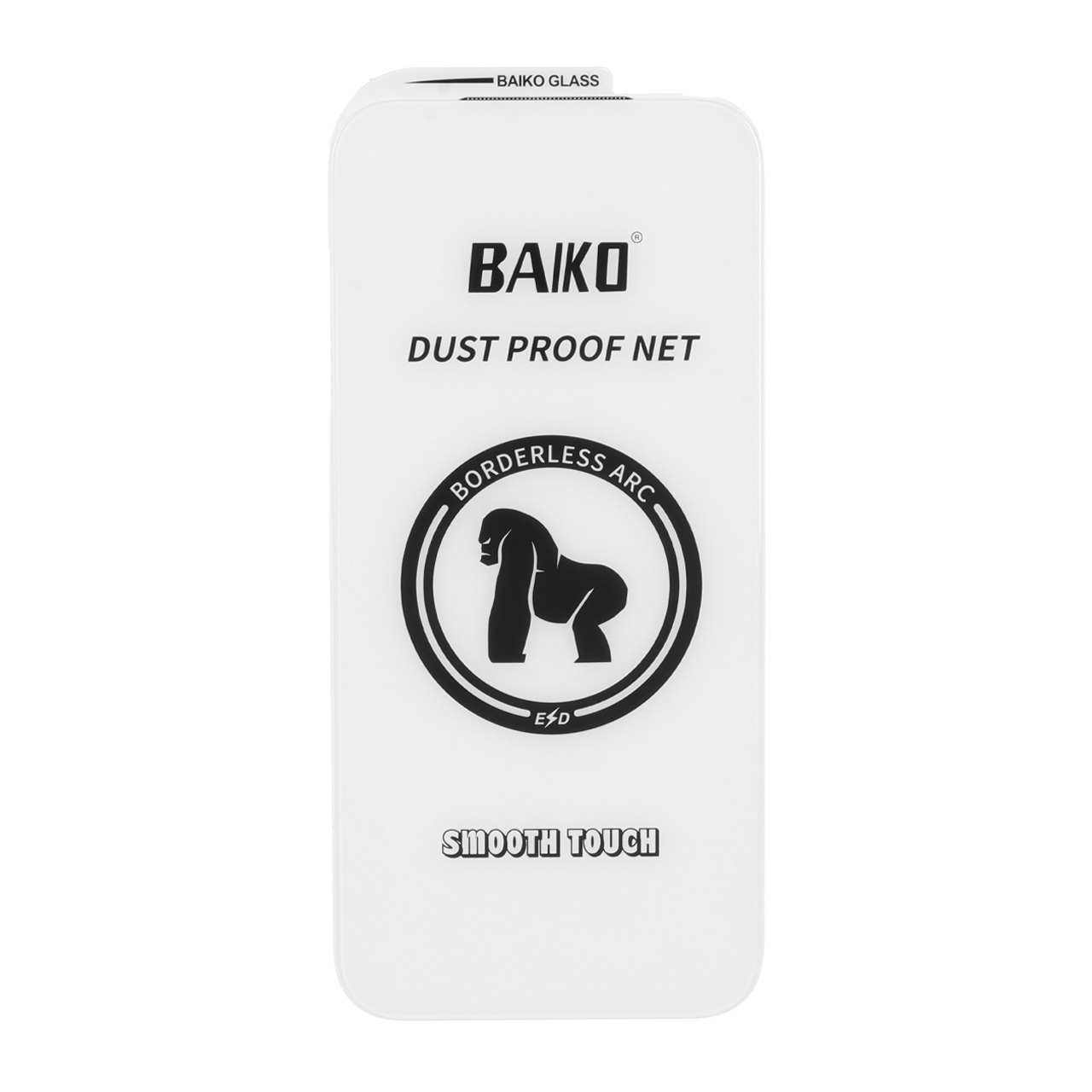 محافظ صفحه نمایش شیشه ای اورجینال Baiko بدون حاشیه مناسب برای آیفون 17 و آیفون 16 پرو