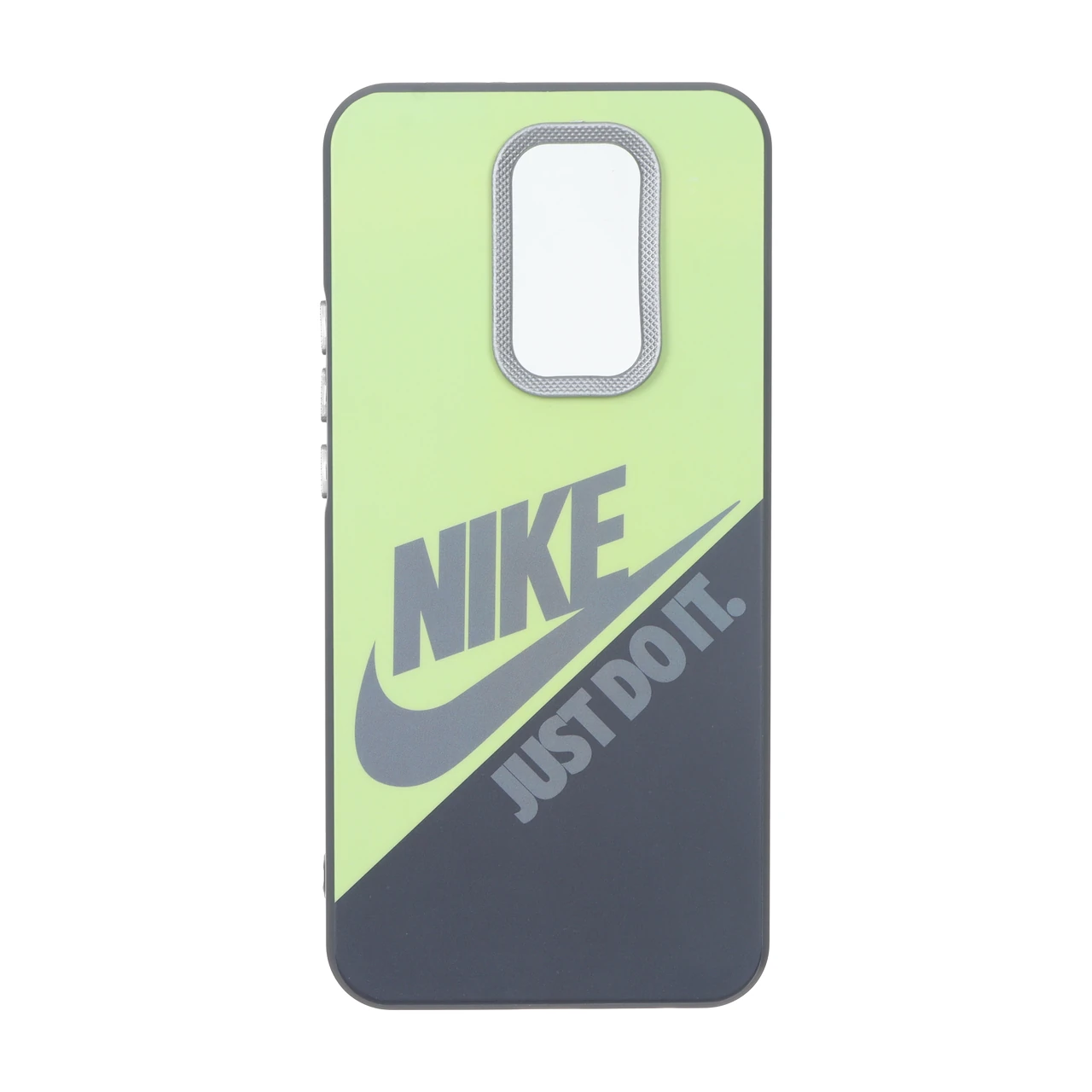 قاب طرح Nike Just Do It (نایک جاست دو ایت) سبز و طوسی مناسب برای شیائومی ردمی 9، ردمی 9 پرایم و پوکو M2