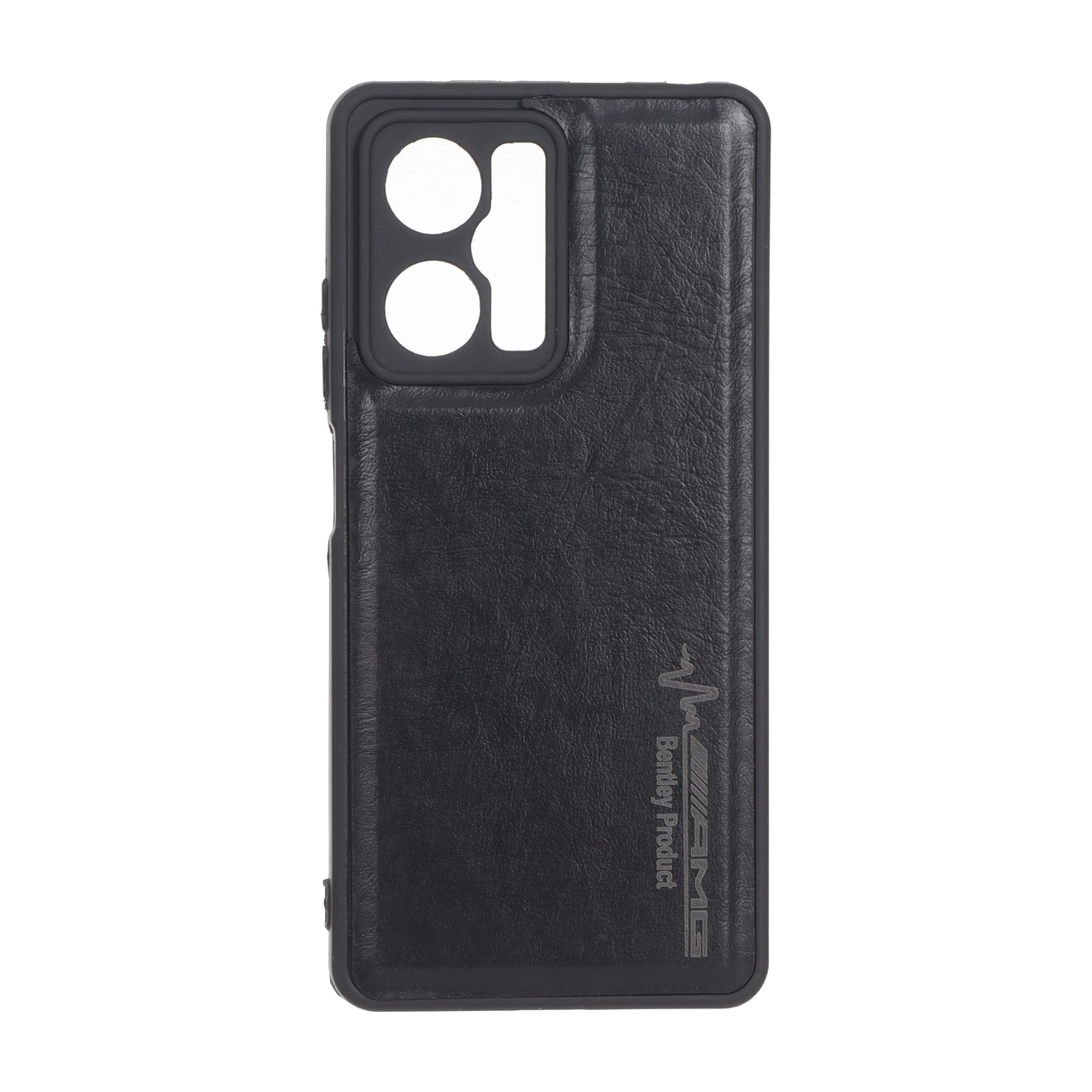 قاب طرح چرم AMG محافظ لنزدار Xiaomi Redmi Note 12 Pro 5G / Xiaomi Poco X5 Pro 5G - مشکی