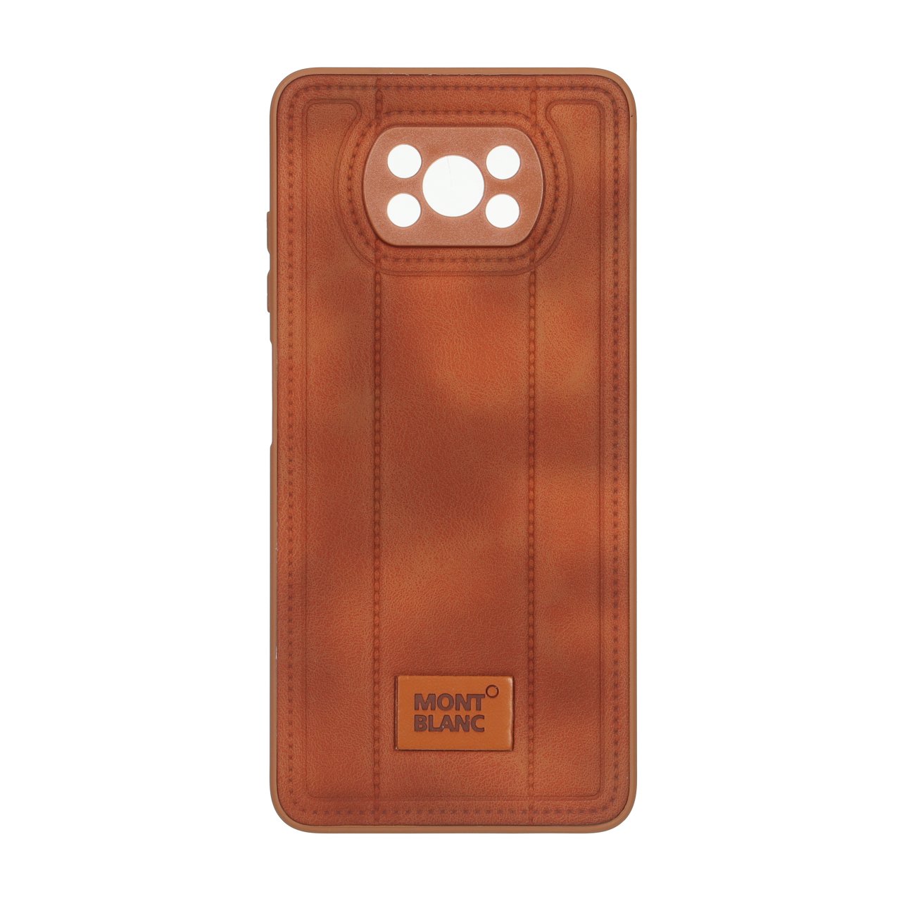 قاب جیر Mont Blanc طرح دوخت محافظ لنزدار مناسب برای شیائومی پوکو X3 / پوکو X3 پرو / پوکو X3 ان اف سی