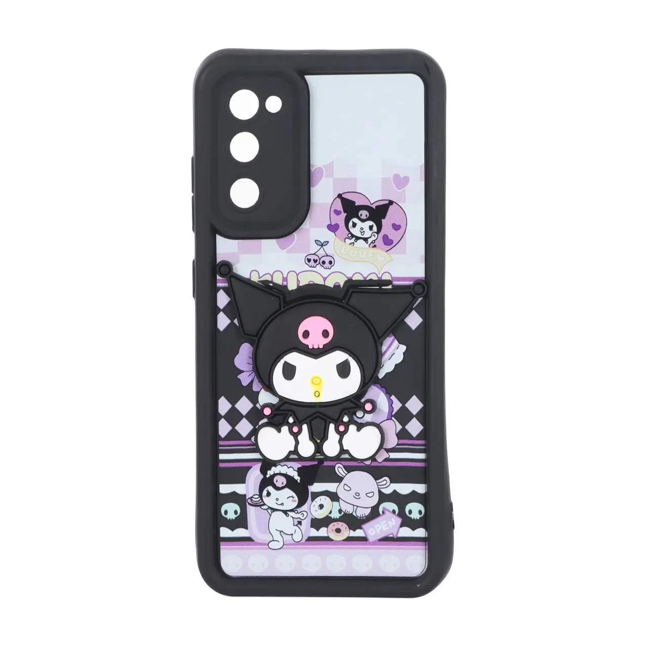 قاب Solid Case عروسکی برجسته Samsung Galaxy S20 FE - کد 272