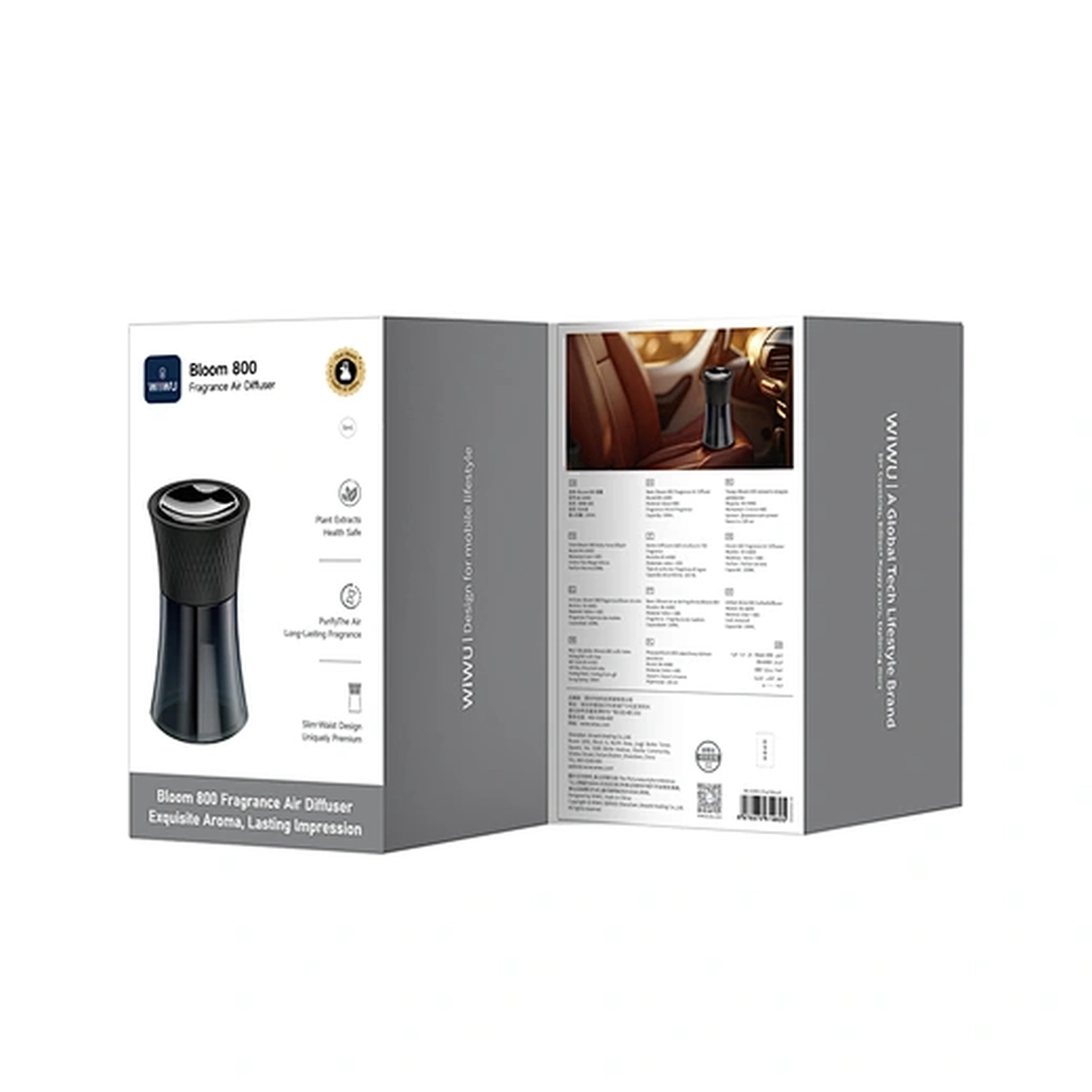 خوشبوکننده خودرو هوشمند Wiwu مدل Cologne Wi-Ai800 مشکی