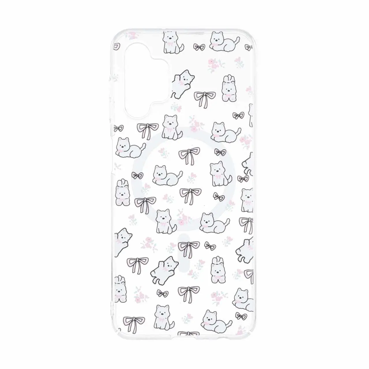 قاب Cute کریستالی طرح مگ سیف Samsung Galaxy A13 4G - کد 285
