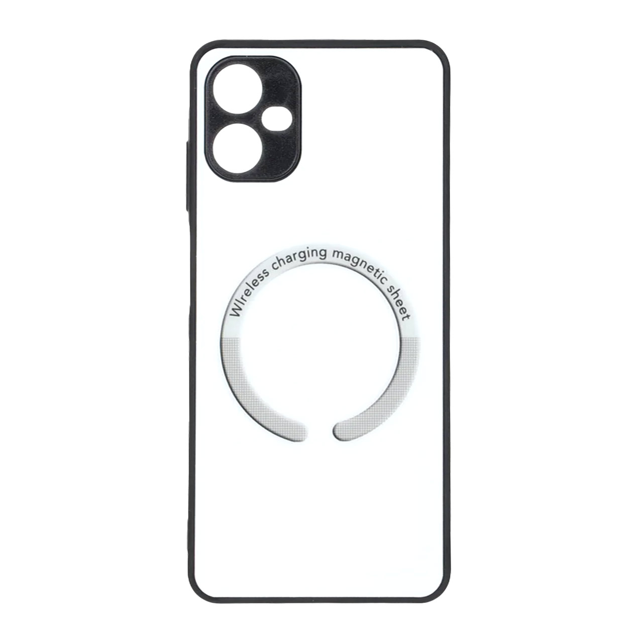 قاب Magnetic Sheet پشت براق محافظ لنز دار مناسب برای سامسونگ گلکسی A06