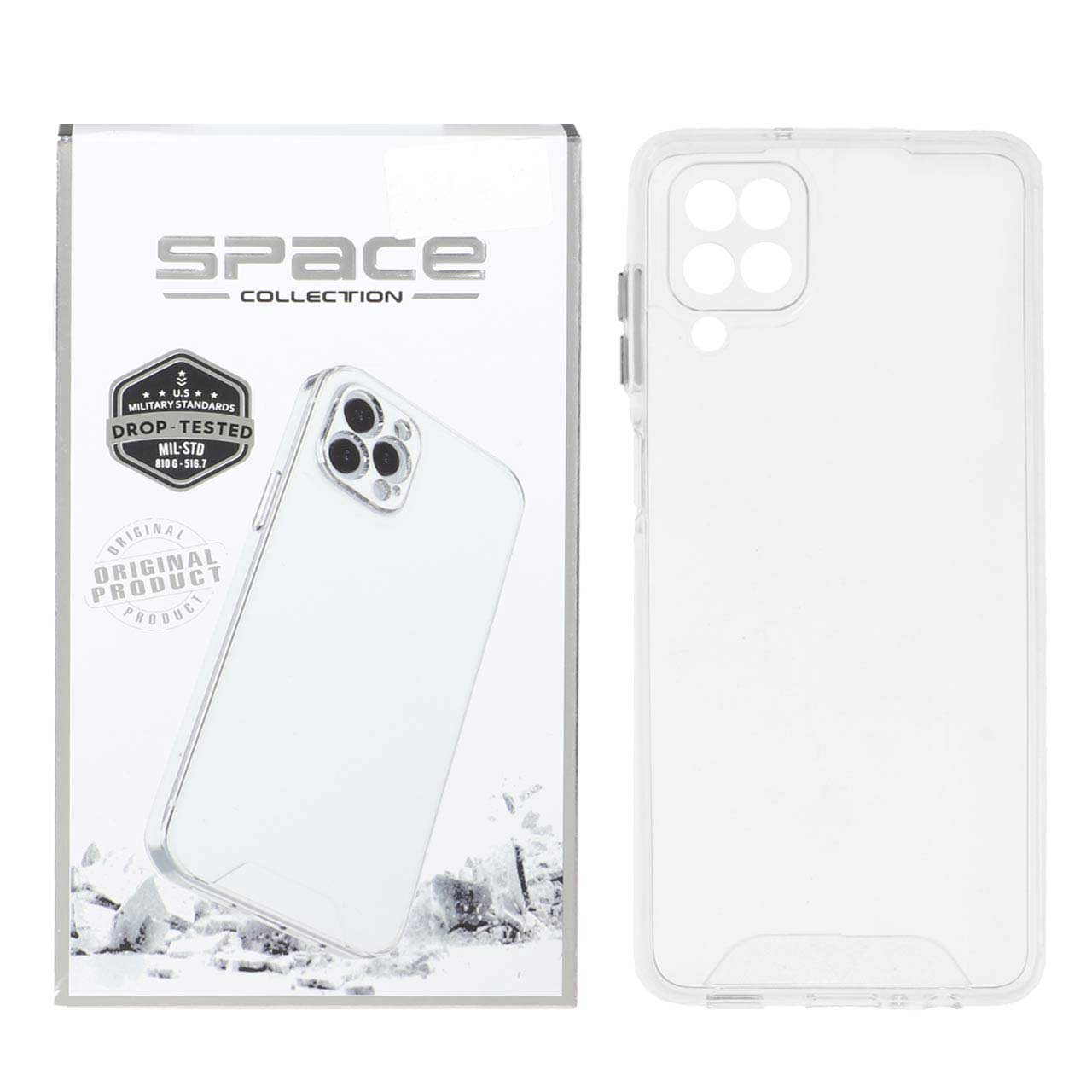 قاب شفاف اورجینال Space مناسب برای سامسونگ گلکسی A12، F12 و M12