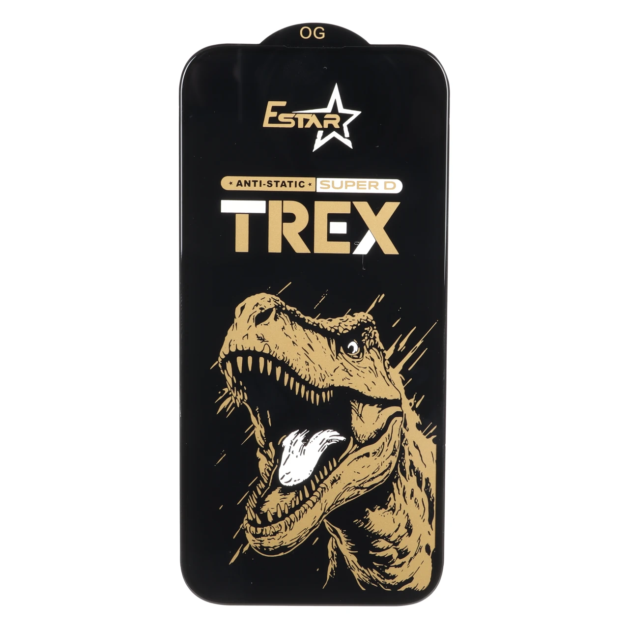 محافظ صفحه نمایش شیشه ای فول کاور OG Anti Static TREX مناسب برای آیفون 17 و آیفون 16 پرو