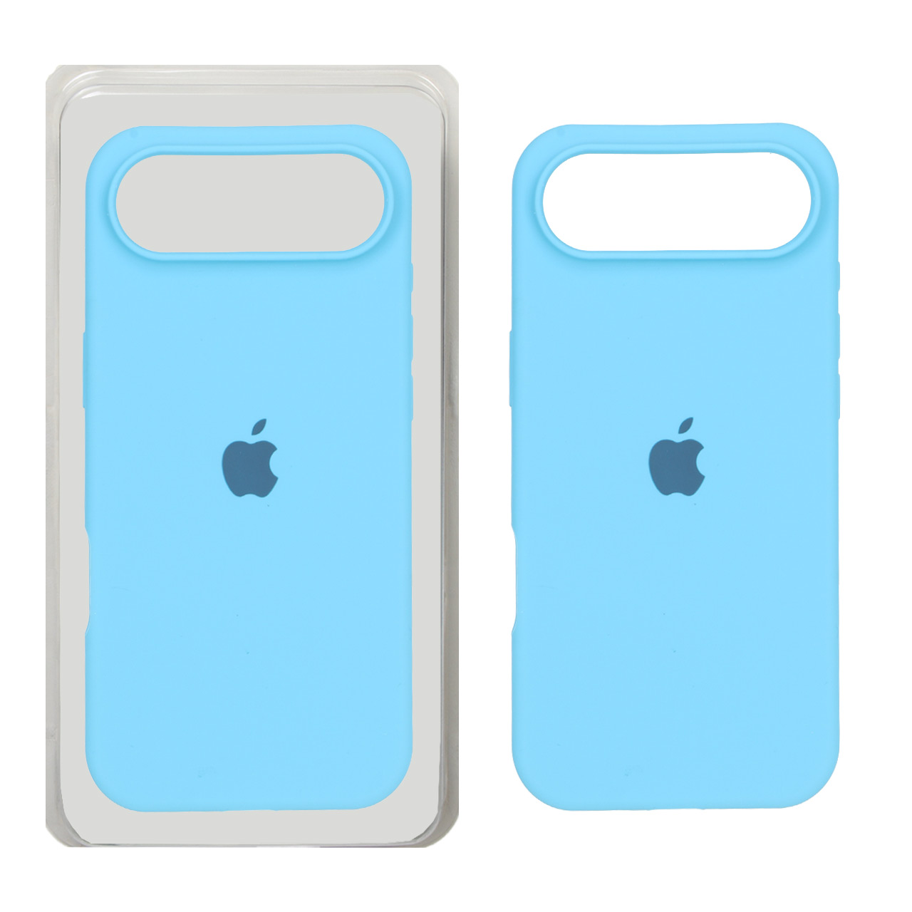 قاب سیلیکونی پاک کنی اورجینال Apple iPhone 17 Air - آبی