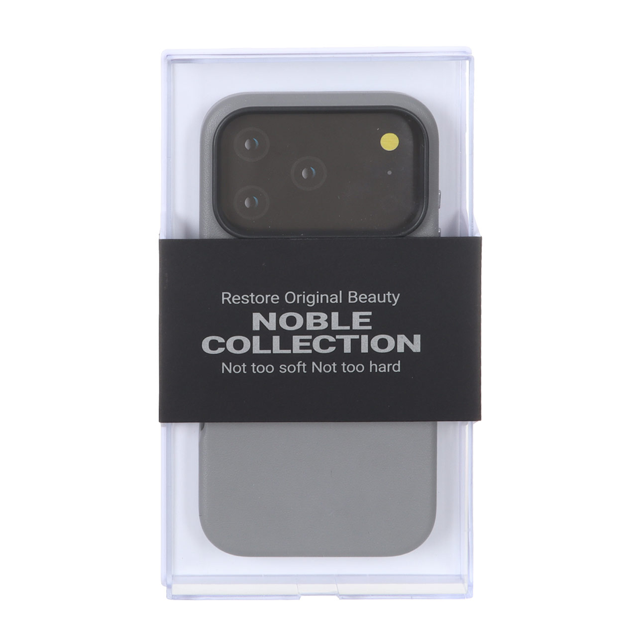 قاب Original KDoo Noble آیفون 17 پرو مدل Noble Collection رنگ تیتانیوم خاکستری