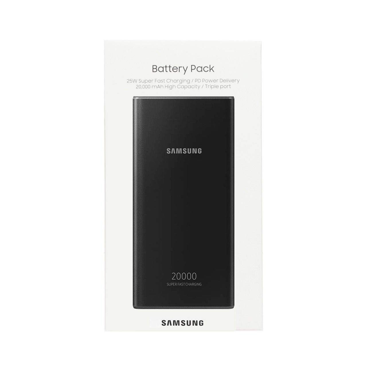 پاوربانک 25 وات (PD و فست شارژ) 20000 میلی آمپر Samsung مدل EB-P5300