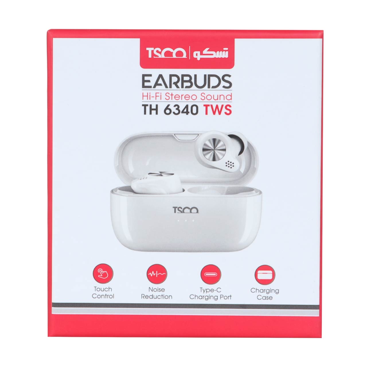 ایرفون بی سیم Tsco مدل TH 6340 TWS - مشکی