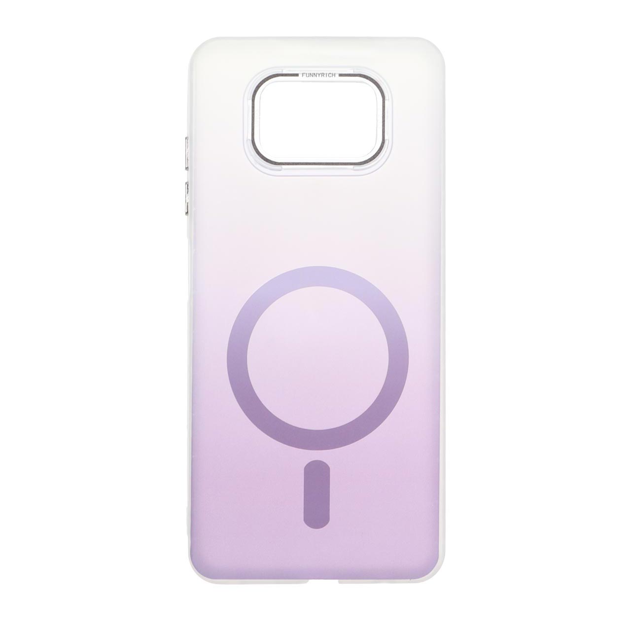 قاب مگ سیف دور مات Funnyrich بنفش مناسب برای شیائومی پوکو X3, پوکو X3 پرو و پوکو X3 NFC