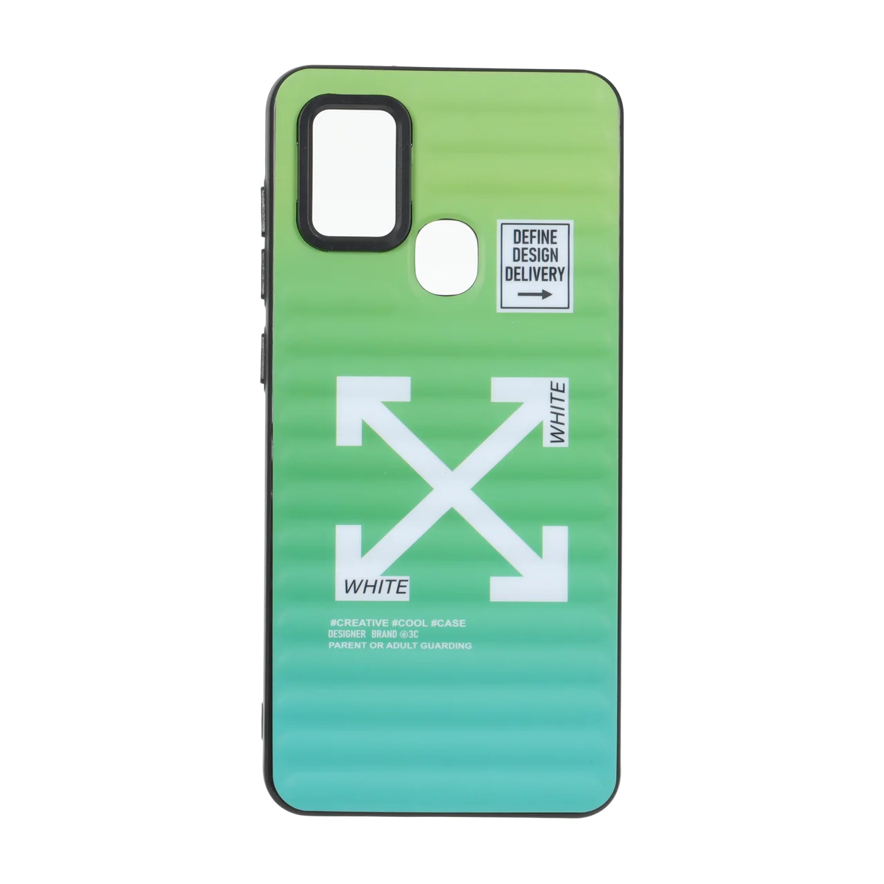 قاب مات Youngkit طرح Off-White گرادیانت مناسب برای سامسونگ گلکسی A21s