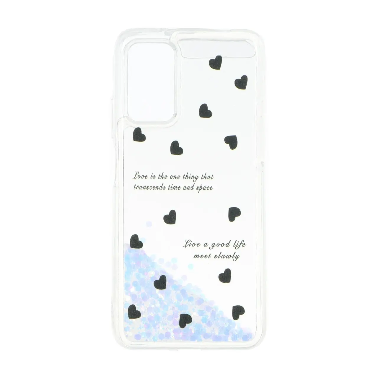 قاب آکواریومی اکلیلی طرح دار دور ژله ای Xiaomi Poco M3 / Redmi 9T 4G - کد 437