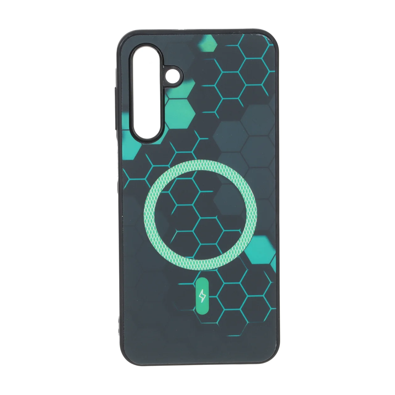 قاب طرح Hexagon مگ سیف هاشور دار مناسب برای سامسونگ گلکسی A16