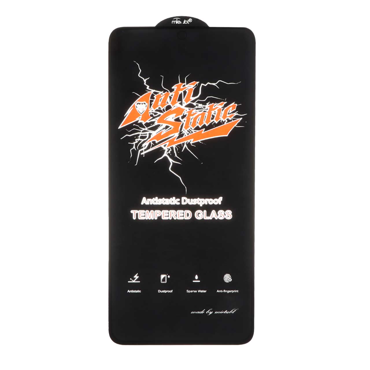 محافظ صفحه نمایش شیشه‌ای Mietubl مدل Full Cover Anti Static مناسب برای شیائومی Redmi Note 14 4G