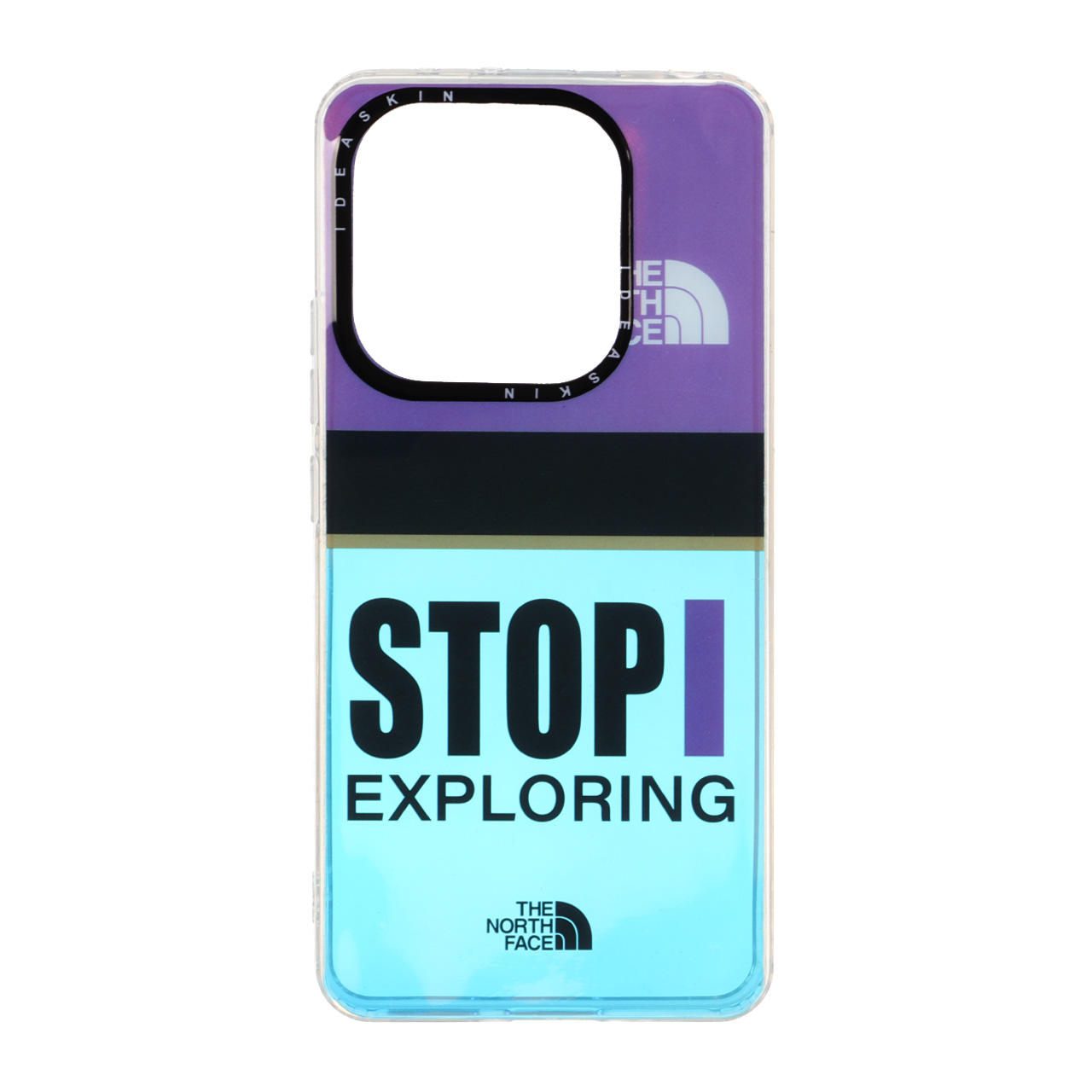 قاب Idea Skin هولوگرامی طرح STOP EXPLORING مناسب برای شیائومی ردمی نوت 14 4G