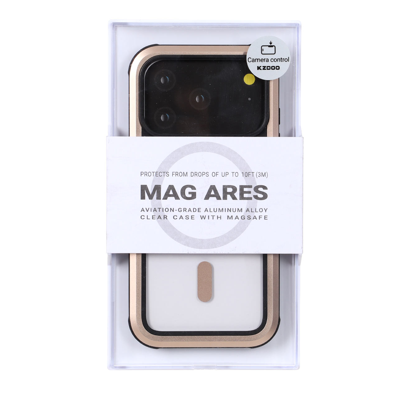 قاب Original KDoo MAG ARES آیفون ۱۷ پرو طلایی