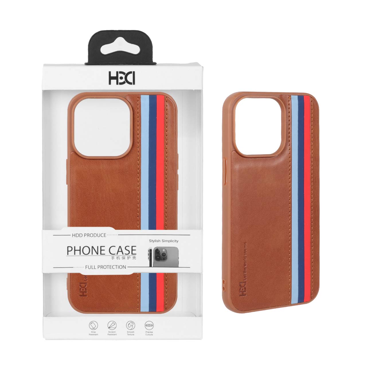 قاب اورجینال HDD دوخت دار Apple iPhone 13 Pro - صحرایی