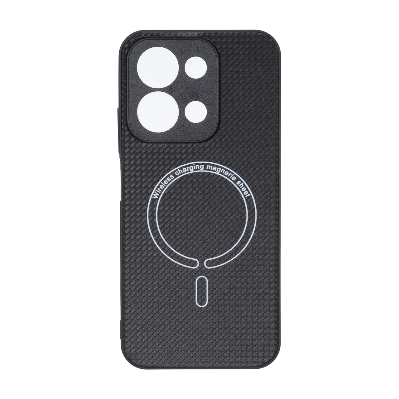 قاب کربنی طرح Magnetic محافظ لنزدار مناسب برای شیائومی Redmi 15C / Poco C85