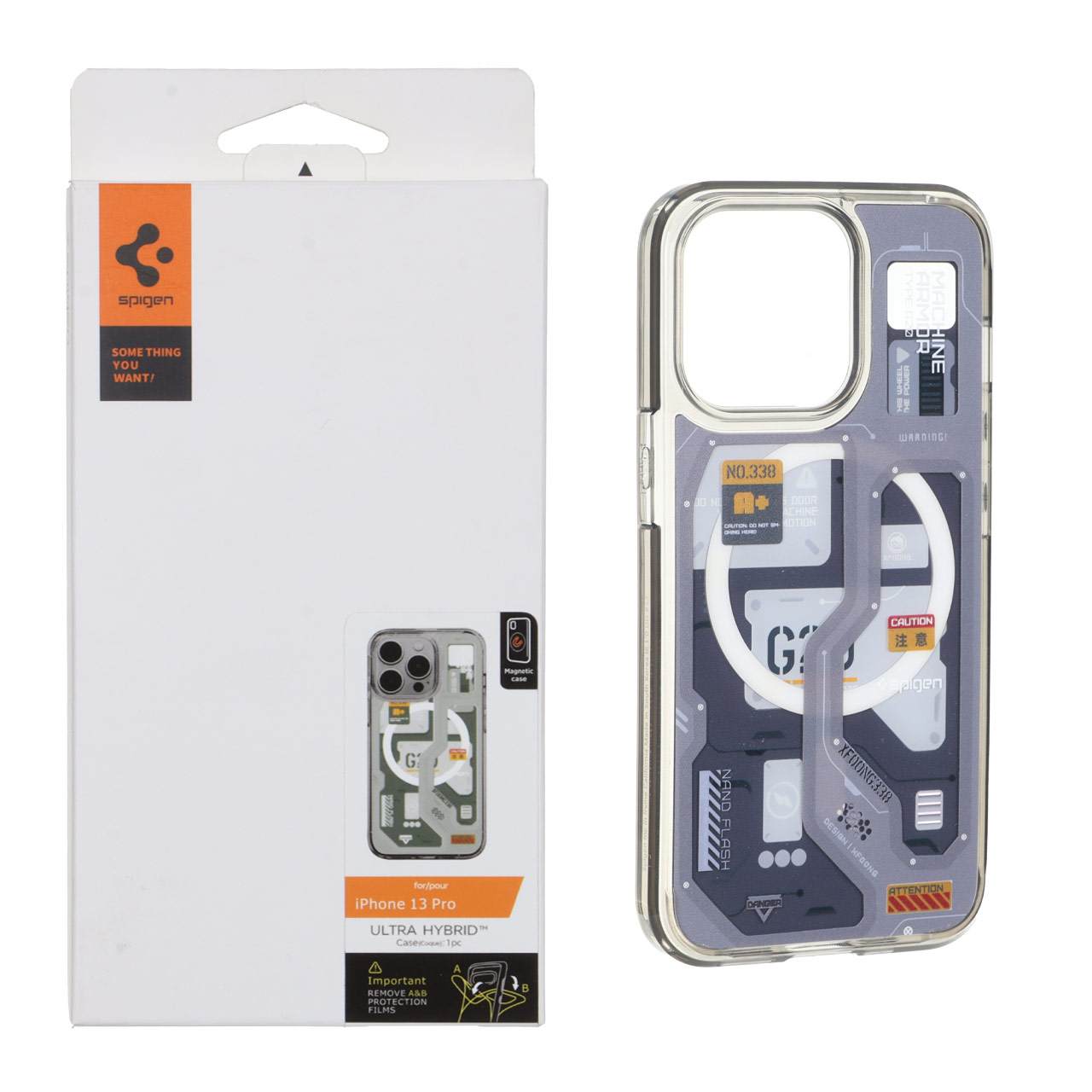 قاب طرح تکنولوژی G20 MagSafe Spigen مناسب برای آیفون 13 پرو