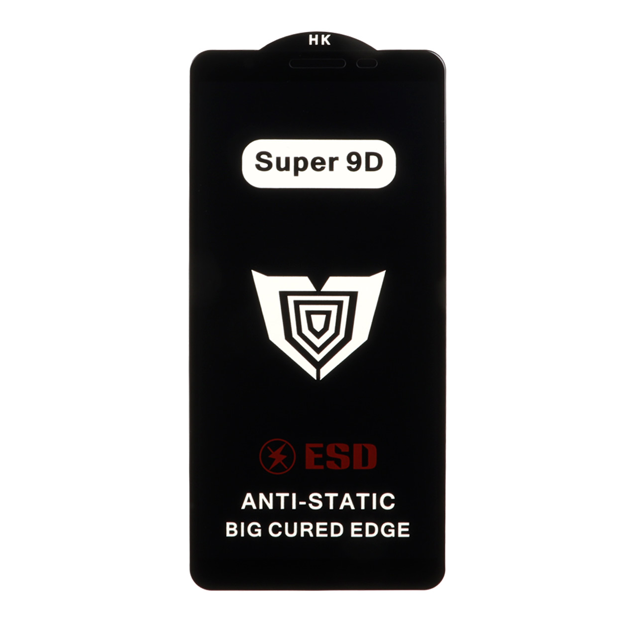 محافظ صفحه نمایش شیشه ای فول کاور Super 9D ESD Anti Static مناسب برای سامسونگ گلکسی A01 Core
