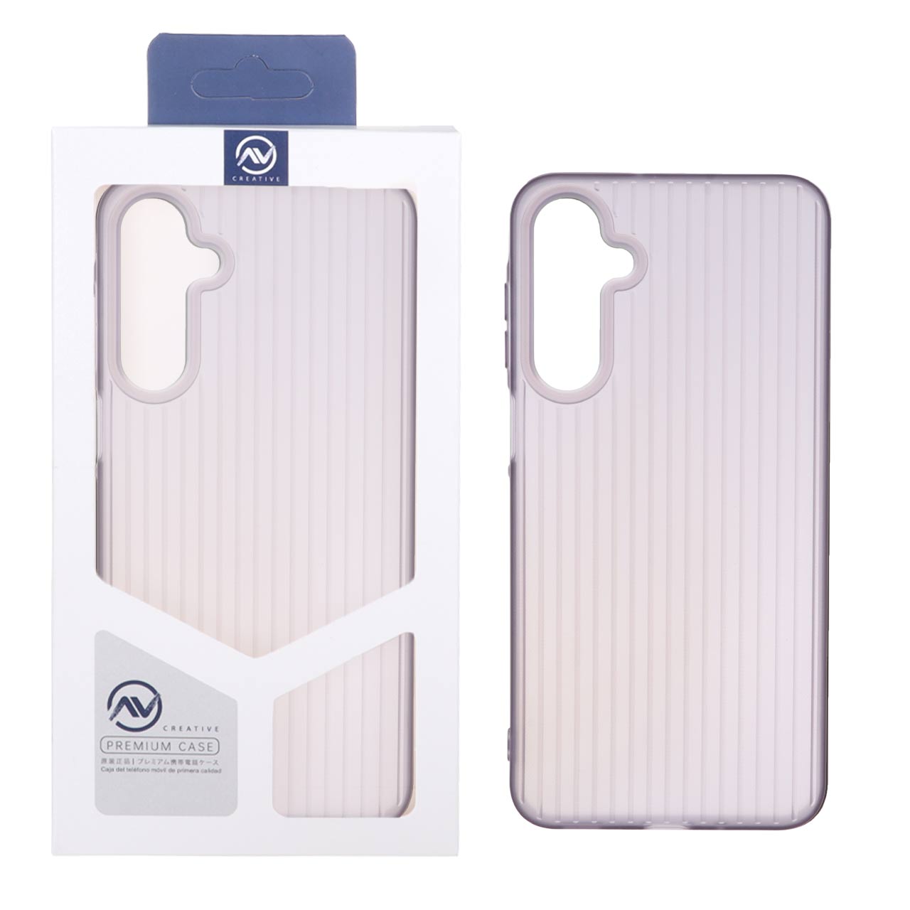 قاب Line Case ژله ای بنفش مناسب برای سامسونگ گلکسی آ ۱۶