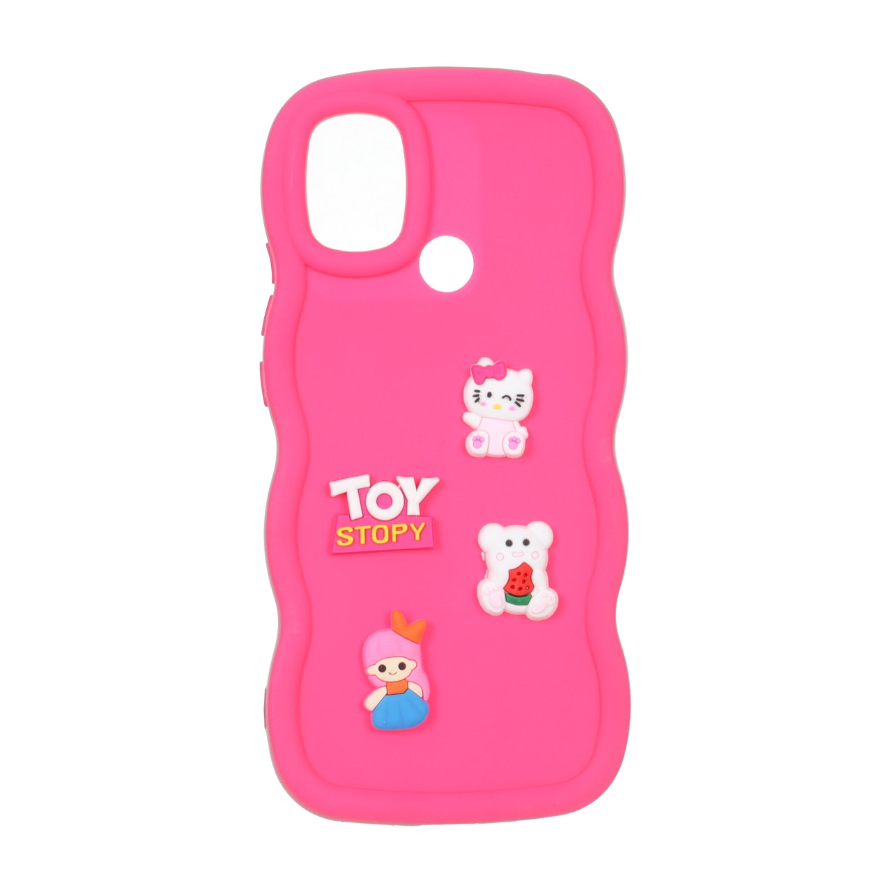 قاب طرح Toy Stopy عروسک خمیری برجسته کنگره ای مناسب برای شیائومی ردمی 10A، ردمی 9C و پوکو C31