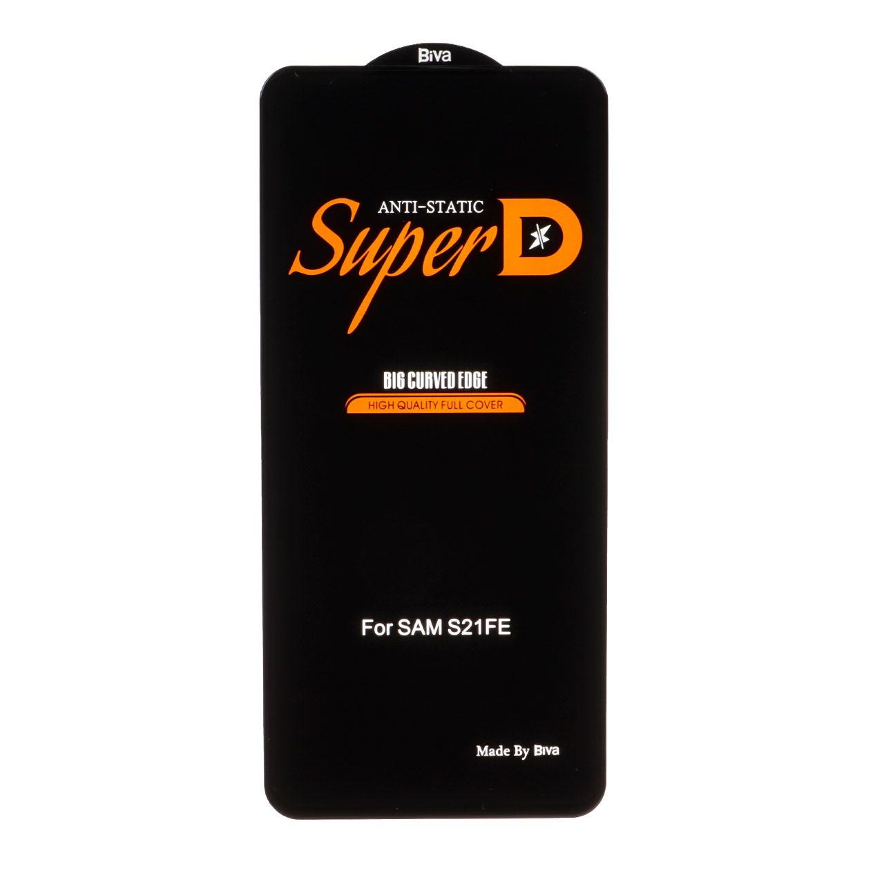 محافظ صفحه نمایش شیشه ای Samsung S21 FE / Xiaomi Mi 9T / Mi 9T Pro / Redmi K20 / Redmi K20 Pro - Full Cover Super D Biva - مشکی (بدون پک)